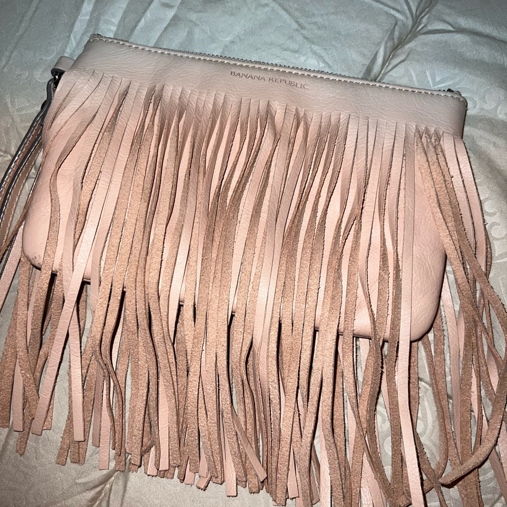 Fringe wristlet